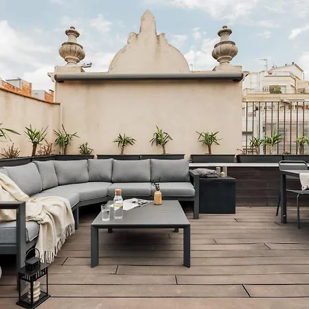 Lura - 2 Bedrooms And Terrace In Eixample Esquerra ברצלונה